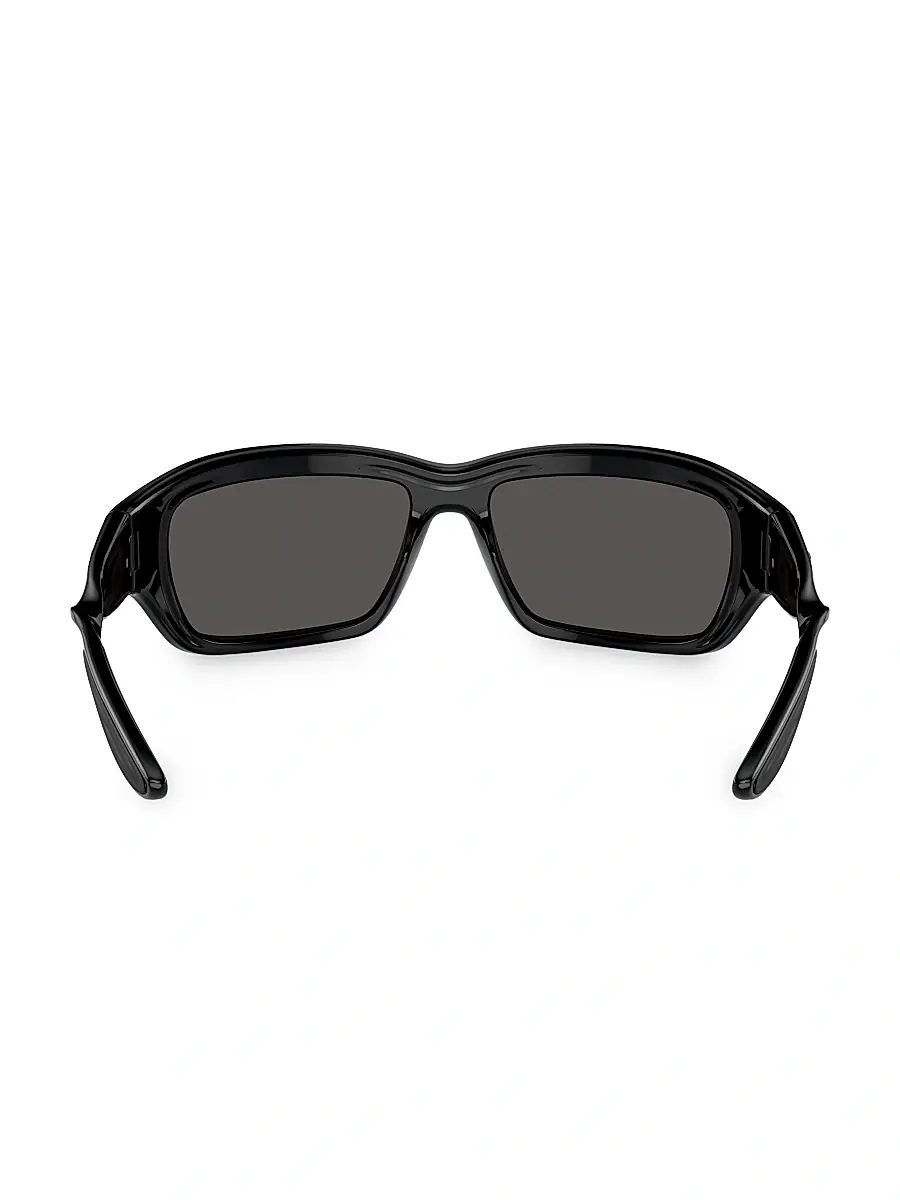 Dolce & Gabbana Men's 59MM Rectangular Sunglasses - Black | Thumbnail 5 Dolce & Gabbana Men's 59MM Rectangular Sunglasses - Black | Thumbnail 5