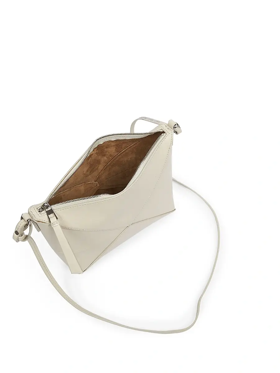 Loewe Women's Puzzle Fold Leather Shoulder Bag | Thumbnail 3 Loewe Women's Puzzle Fold Leather Shoulder Bag | Thumbnail 3