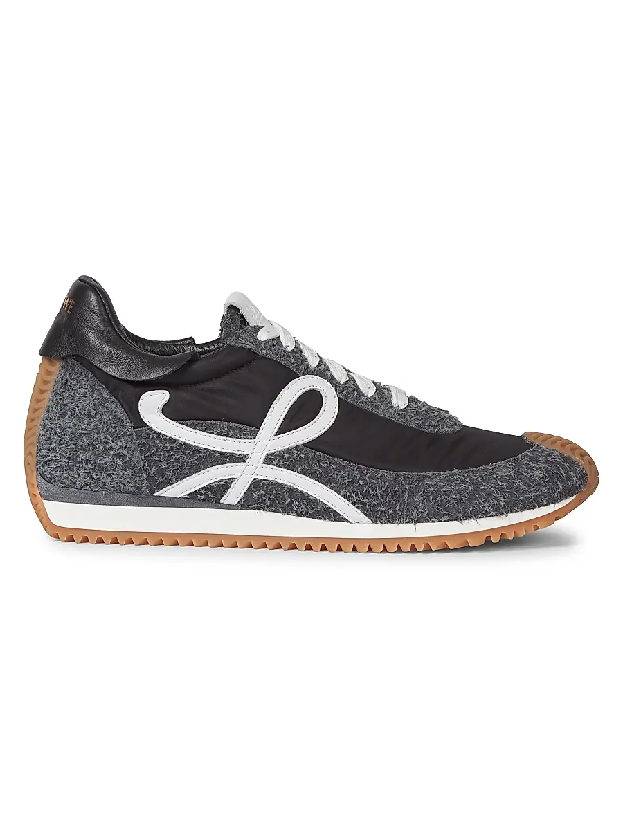 LOEWE Men's Flow Runner Sneakers - Charcoal | Image 1 LOEWE Men's Flow Runner Sneakers - Charcoal | Image 1