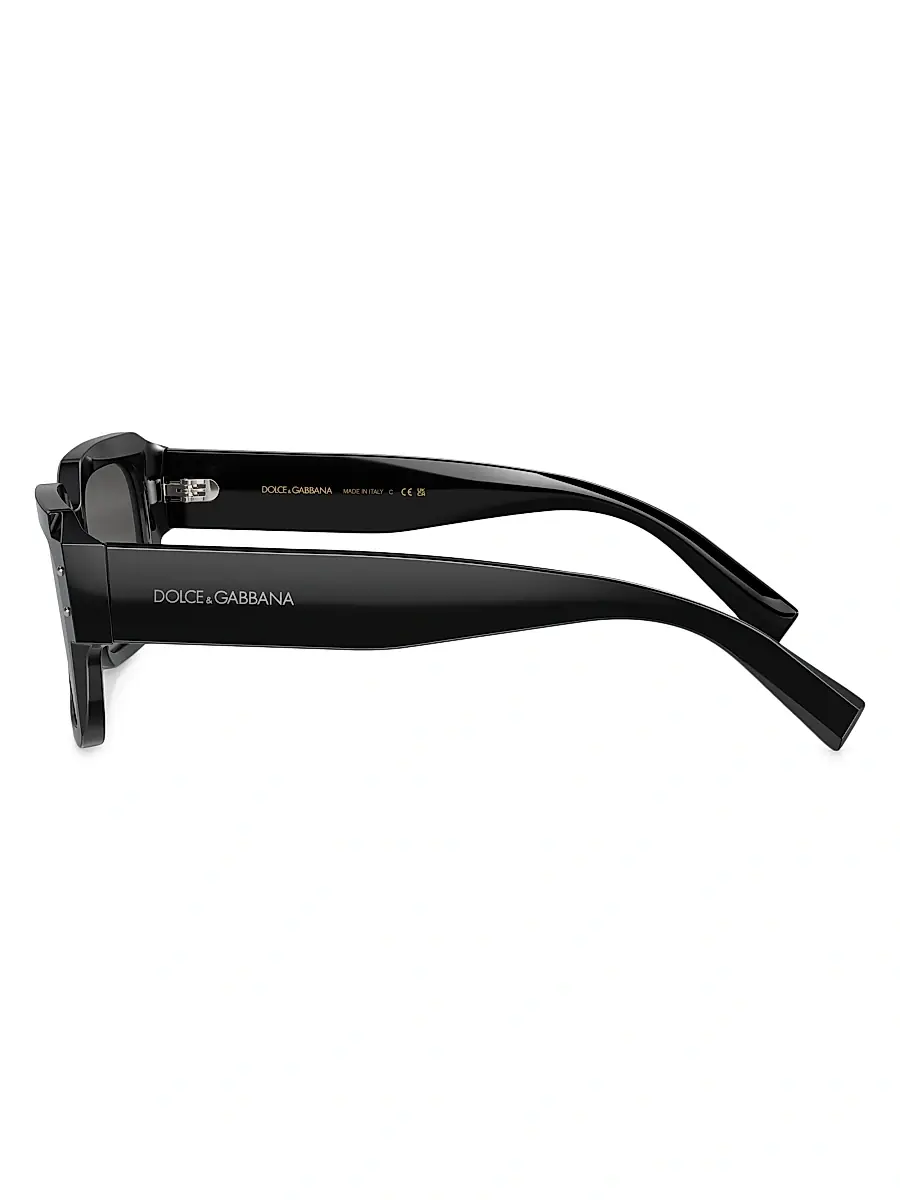Dolce & Gabbana Men's 56MM Square Sunglasses | Thumbnail 3 Dolce & Gabbana Men's 56MM Square Sunglasses | Thumbnail 3