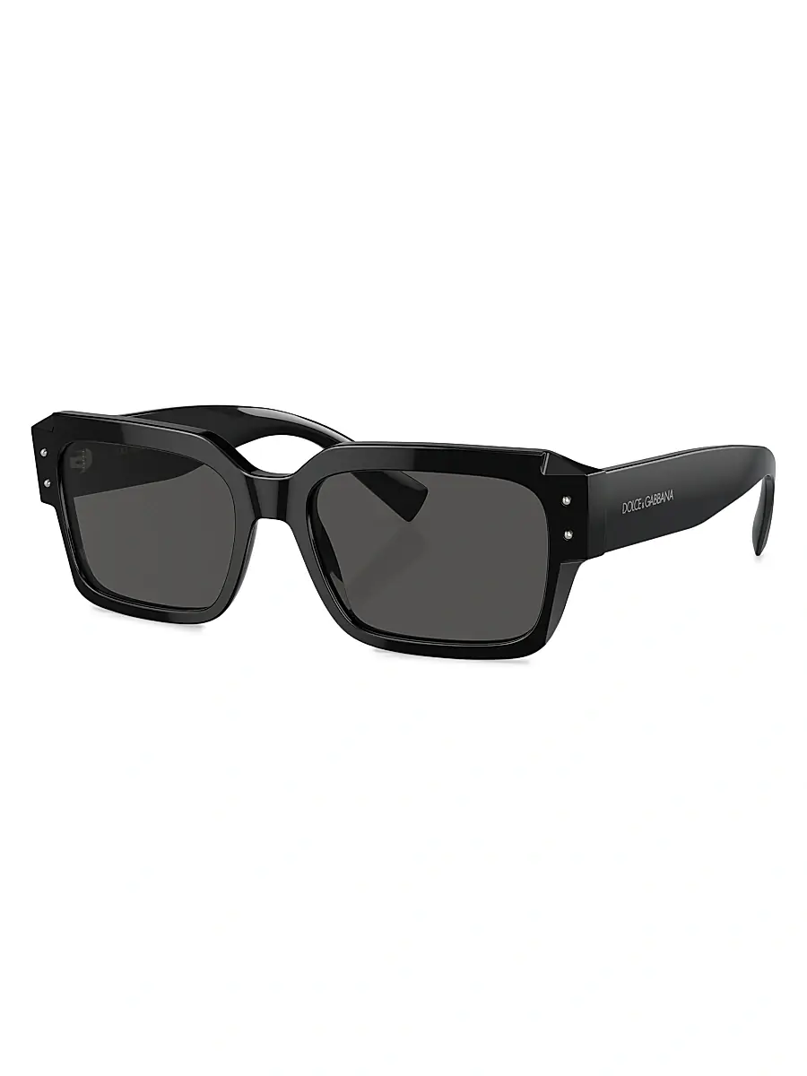 Dolce & Gabbana Men's 56MM Square Sunglasses | Image 1 Dolce & Gabbana Men's 56MM Square Sunglasses | Image 1