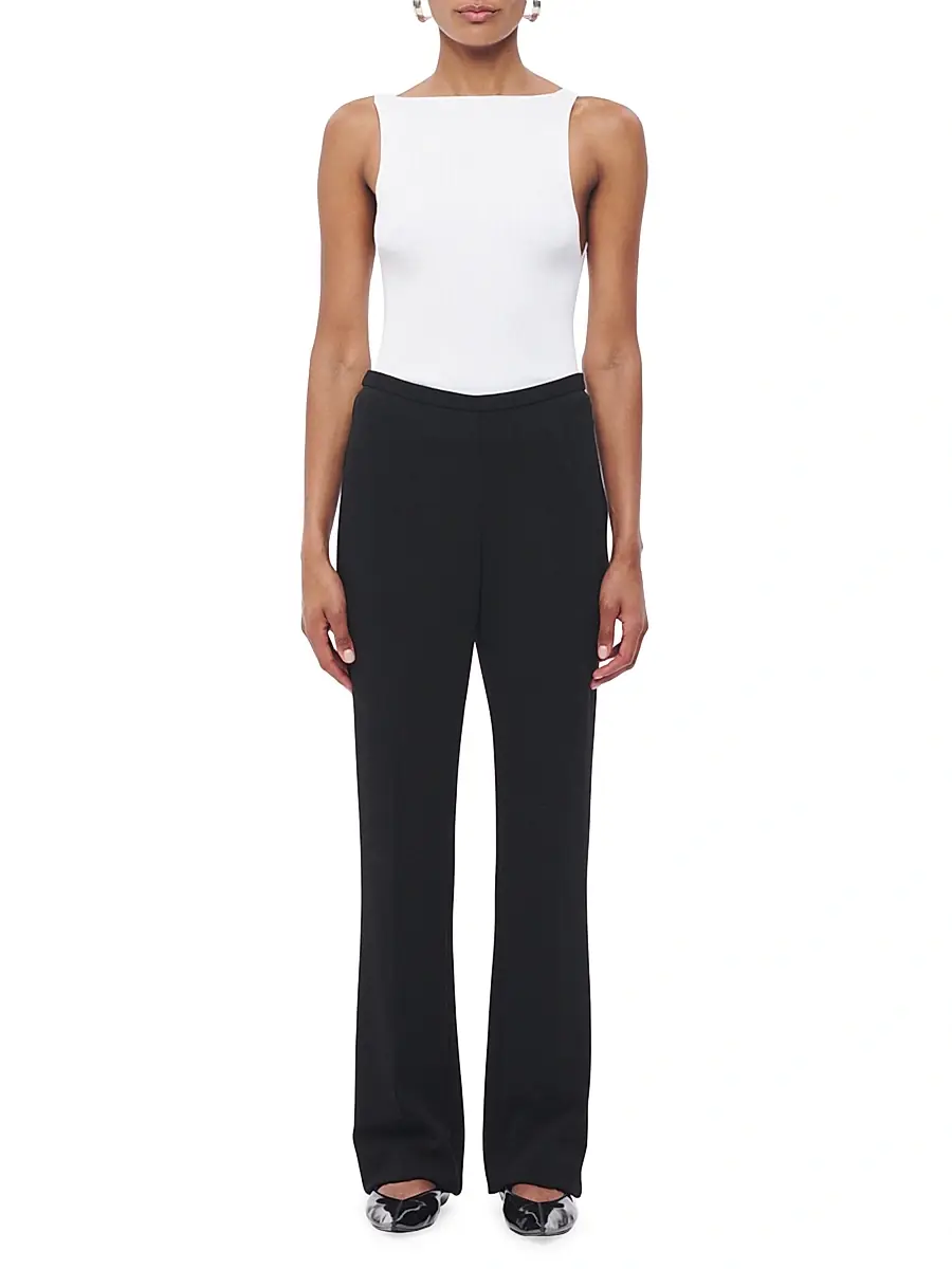 Another Tomorrow Women's Jersey Pants | Thumbnail 2 Another Tomorrow Women's Jersey Pants | Thumbnail 2