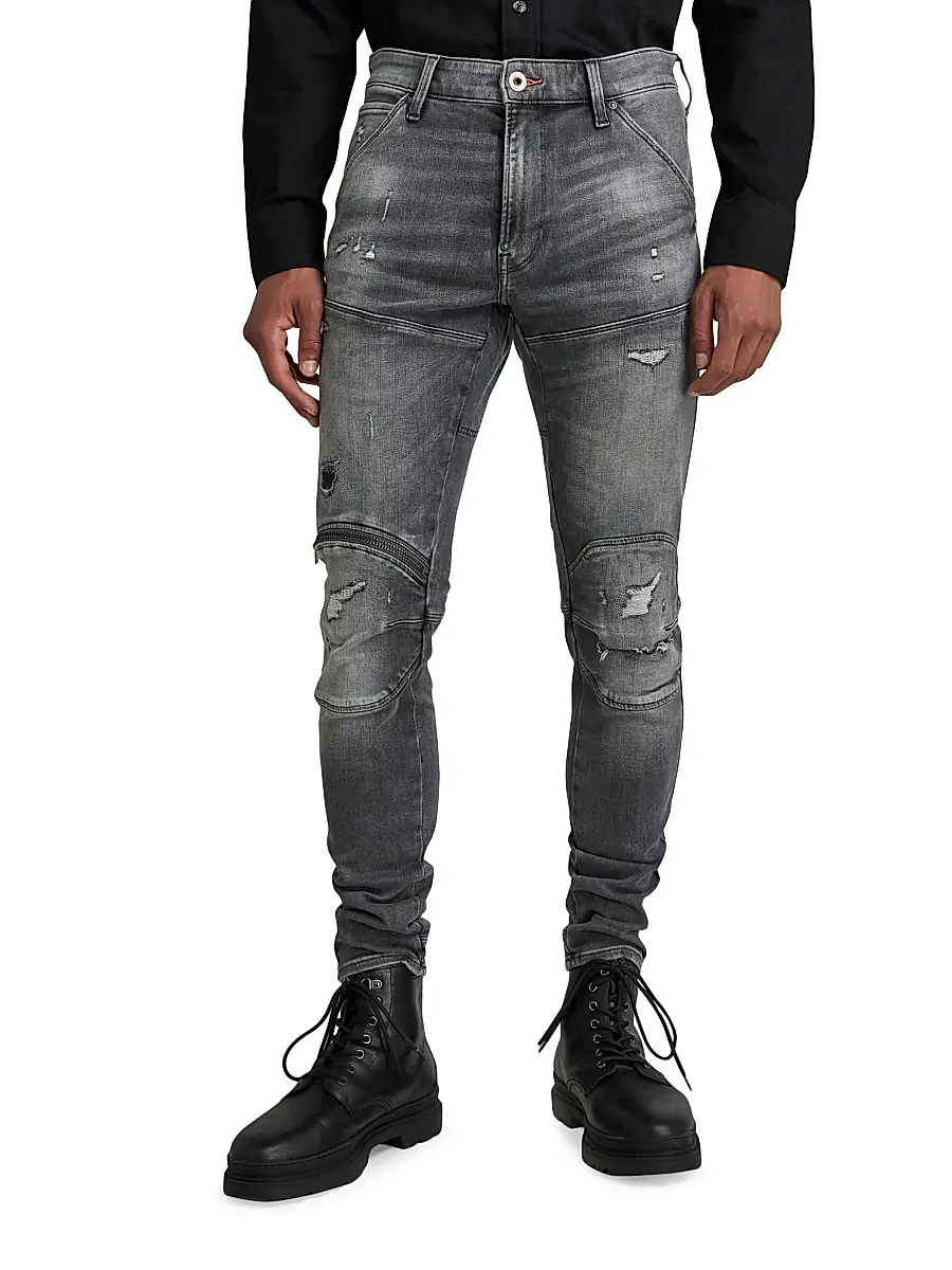 G-Star Men's 5620 3D Zip Knee Skinny Jeans | Thumbnail 2 G-Star Men's 5620 3D Zip Knee Skinny Jeans | Thumbnail 2