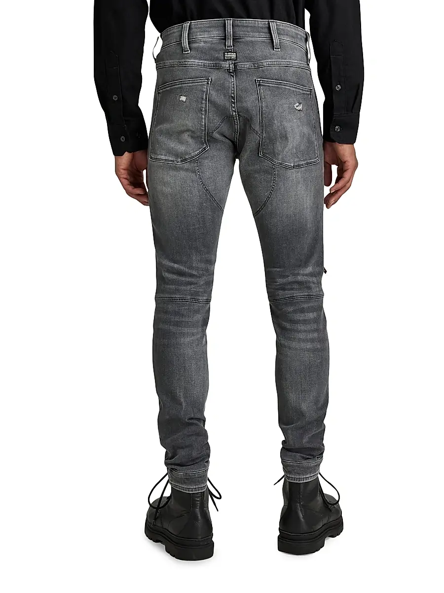 G-Star Men's 5620 3D Zip Knee Skinny Jeans | Thumbnail 3 G-Star Men's 5620 3D Zip Knee Skinny Jeans | Thumbnail 3