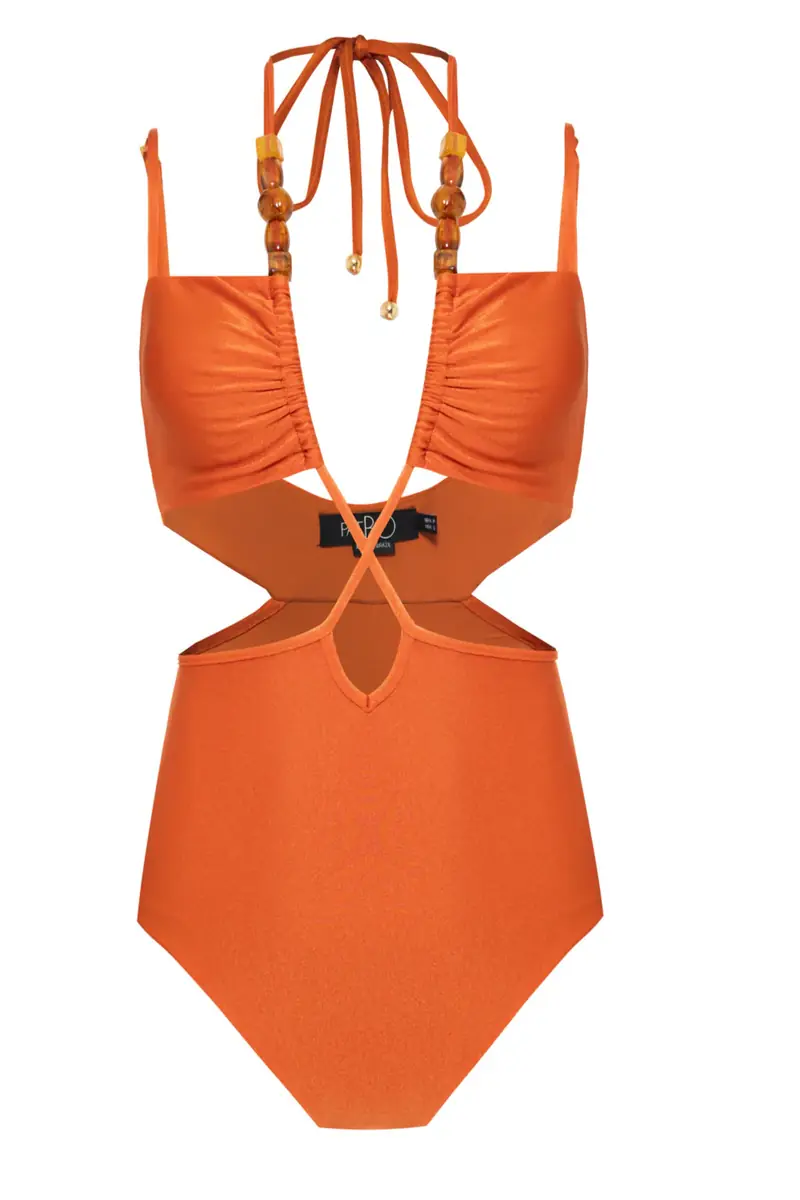 PatBo JERSEY SANDS LACE UP ONE PIECE | Thumbnail 4