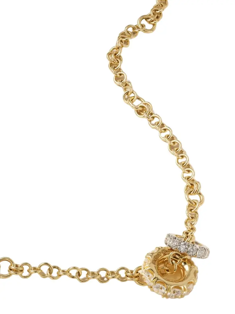 Spinelli Kilcollin Gravity 18-karat Yellow And White Gold Diamond Necklace | Image 1 Spinelli Kilcollin Gravity 18-karat Yellow And White Gold Diamond Necklace | Image 1