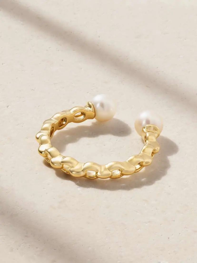 Mizuki Sea Of Beauty 14-karat Gold Pearl Ring | Thumbnail 3 Mizuki Sea Of Beauty 14-karat Gold Pearl Ring | Thumbnail 3