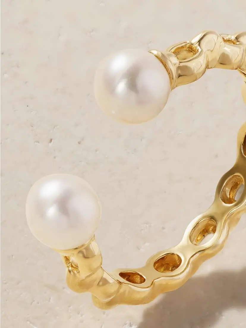 Mizuki Sea Of Beauty 14-karat Gold Pearl Ring | Thumbnail 4 Mizuki Sea Of Beauty 14-karat Gold Pearl Ring | Thumbnail 4