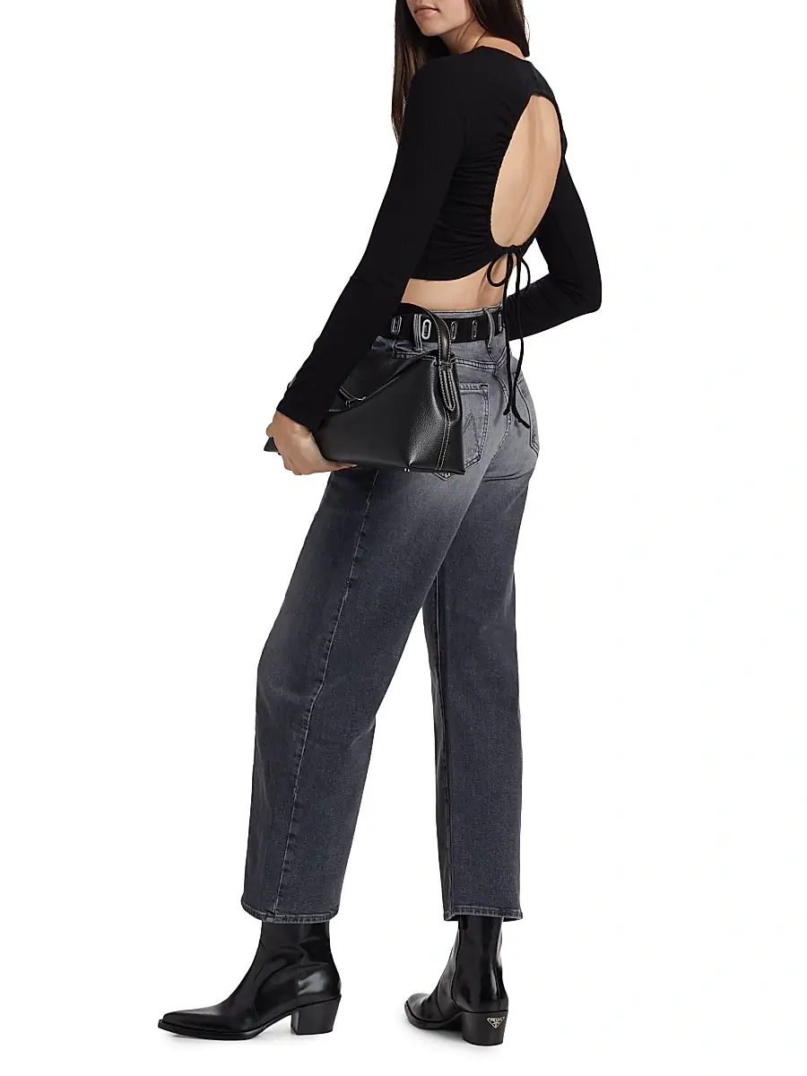 Reformation Women's Casey Open-Back Crop Top | Thumbnail 2 Reformation Women's Casey Open-Back Crop Top | Thumbnail 2
