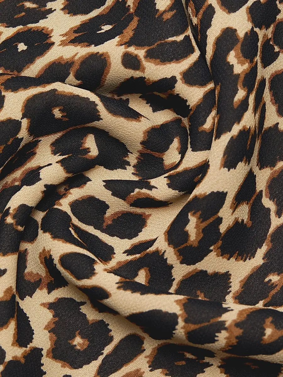 Reformation Women's Emerick Leopard Slip Dress - Leo | Thumbnail 7