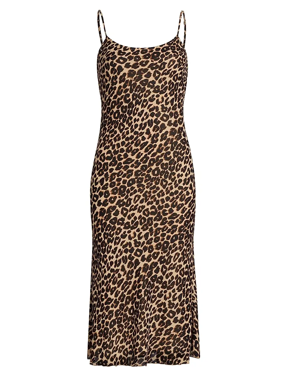 Women's Emerick Leopard Slip Dress - Leo