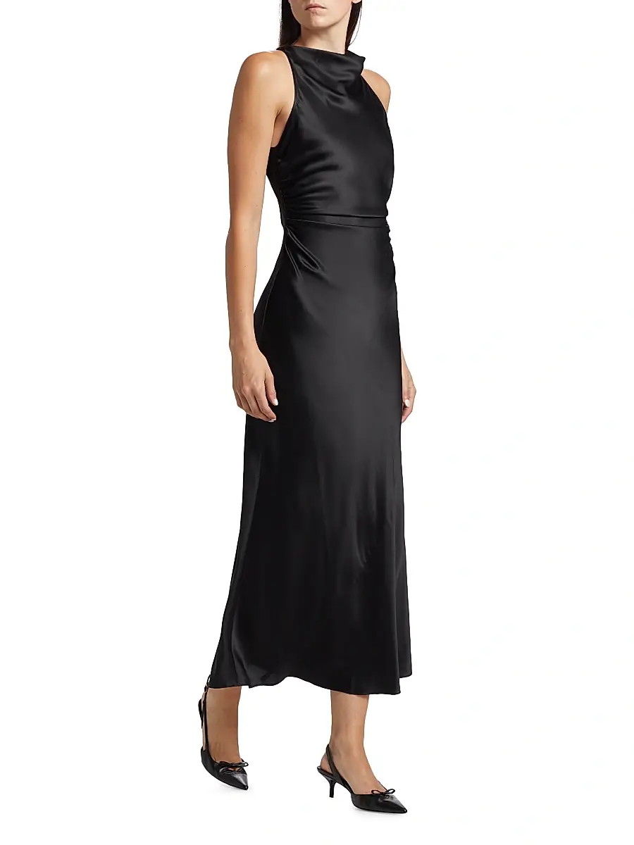 Reformation Women's Casette Silk Maxi Dress | Thumbnail 4