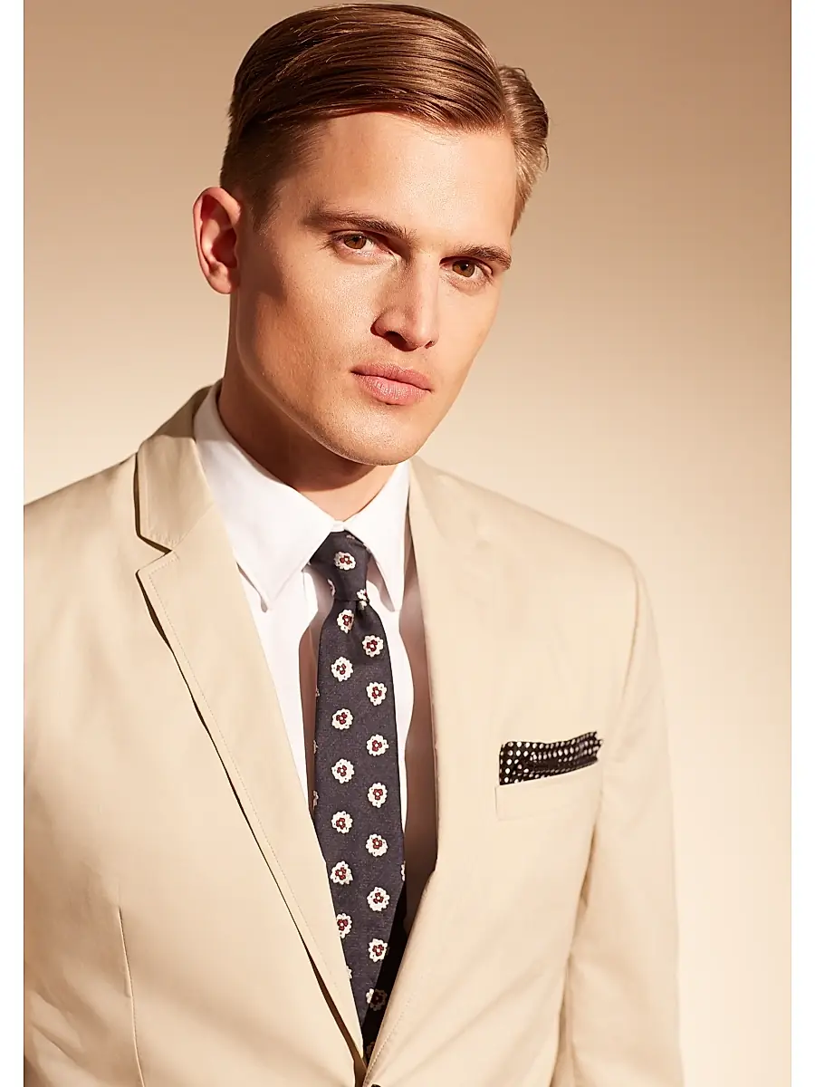 Charvet Men's Regular-Fit Cotton Long-Sleeve Dress Shirt | Thumbnail 2