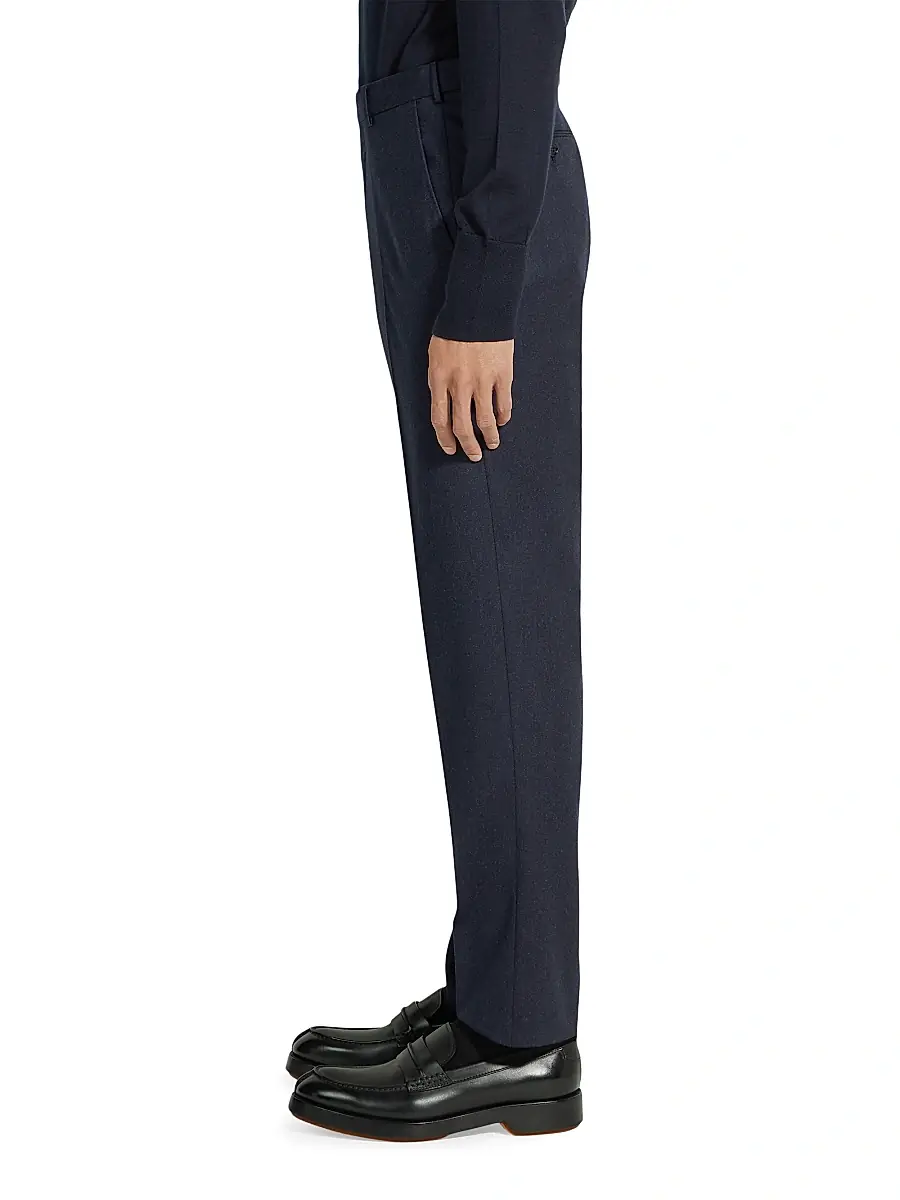 Zegna Men's Wool Trousers | Thumbnail 3 Zegna Men's Wool Trousers | Thumbnail 3