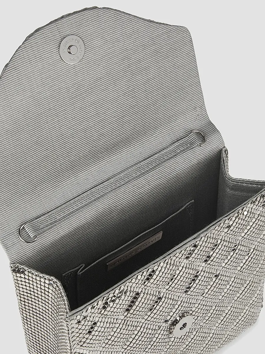 WHITING & DAVIS Women's Stevie Brass Mesh Clutch | Thumbnail 4 WHITING & DAVIS Women's Stevie Brass Mesh Clutch | Thumbnail 4