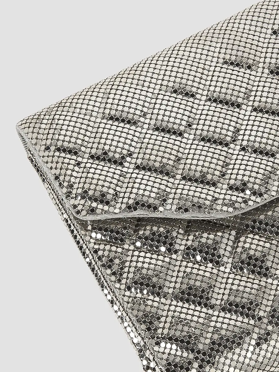 WHITING & DAVIS Women's Stevie Brass Mesh Clutch | Thumbnail 6 WHITING & DAVIS Women's Stevie Brass Mesh Clutch | Thumbnail 6