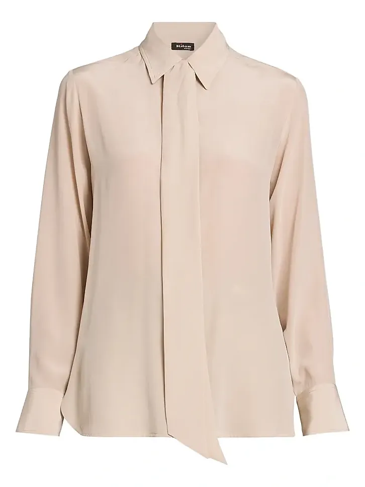 Women's Silk Long-Sleeve Shirt Women's Silk Long-Sleeve Shirt