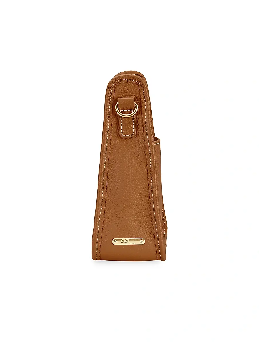 GiGi New York Women's Elle Leather Crossbody Bag | Thumbnail 6 GiGi New York Women's Elle Leather Crossbody Bag | Thumbnail 6