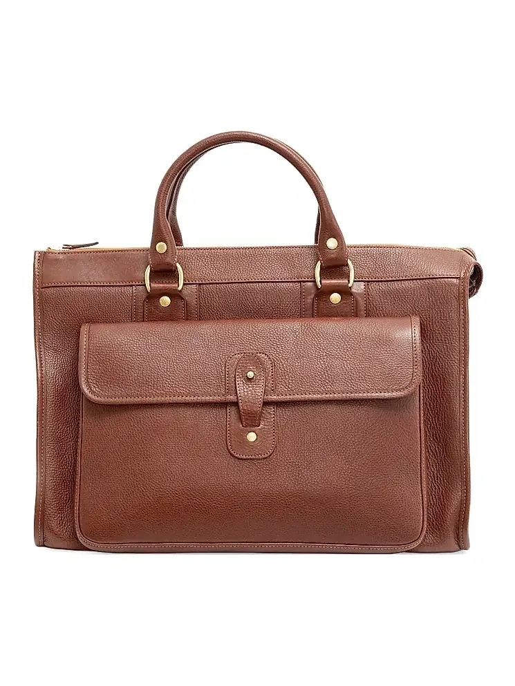 Ghurka Men Heritage Concourse No. 291 Leather Duffel Bag