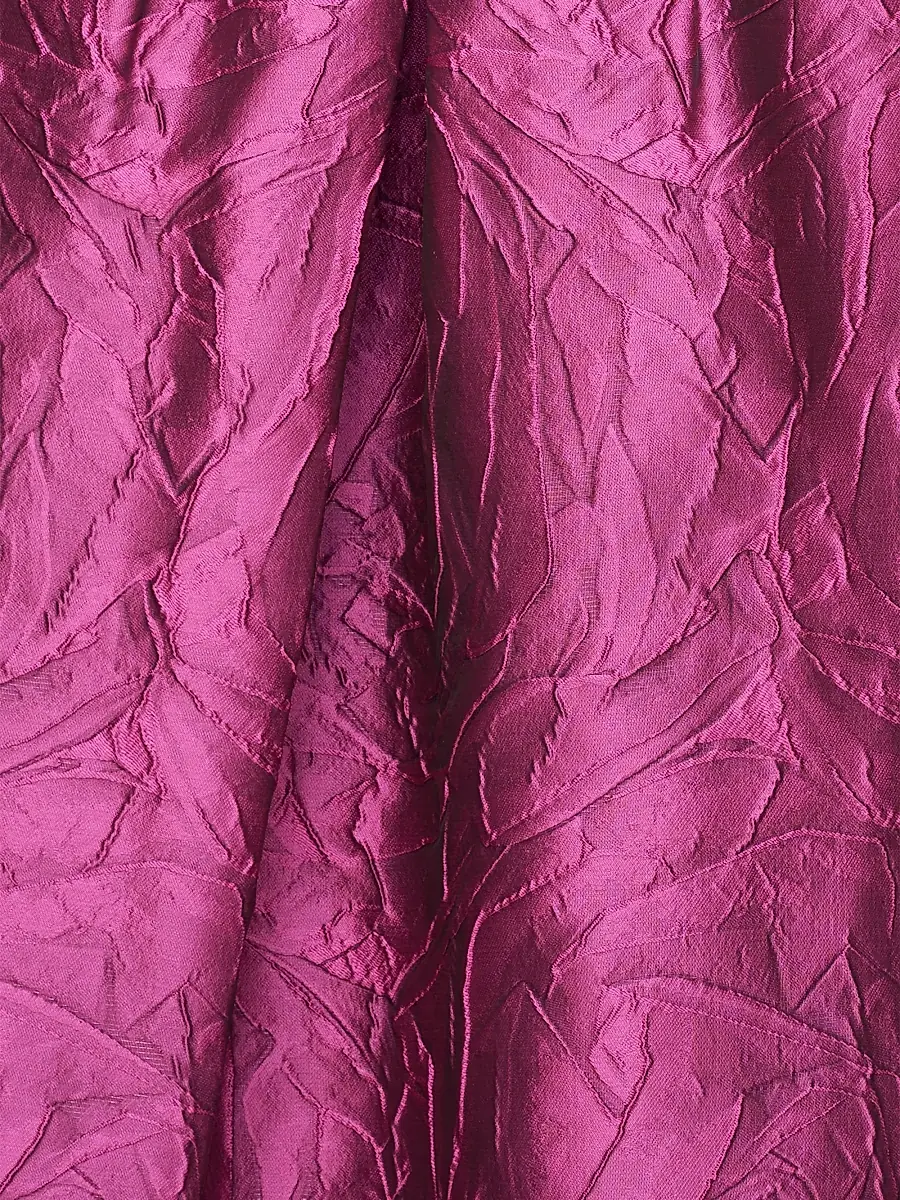 Kay Unger Women's Mariah Jacquard Textured Gown | Thumbnail 7