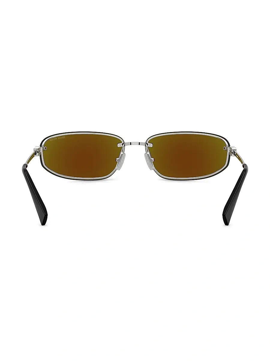 Miu Miu Women's 69MM Shield Sunglasses | Thumbnail 4
