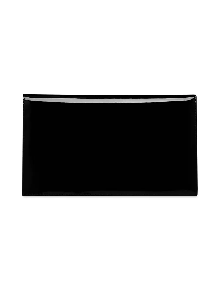 Saint Laurent Women's Uptown Pouch in Patent Leather - Black | Thumbnail 2 Saint Laurent Women's Uptown Pouch in Patent Leather - Black | Thumbnail 2