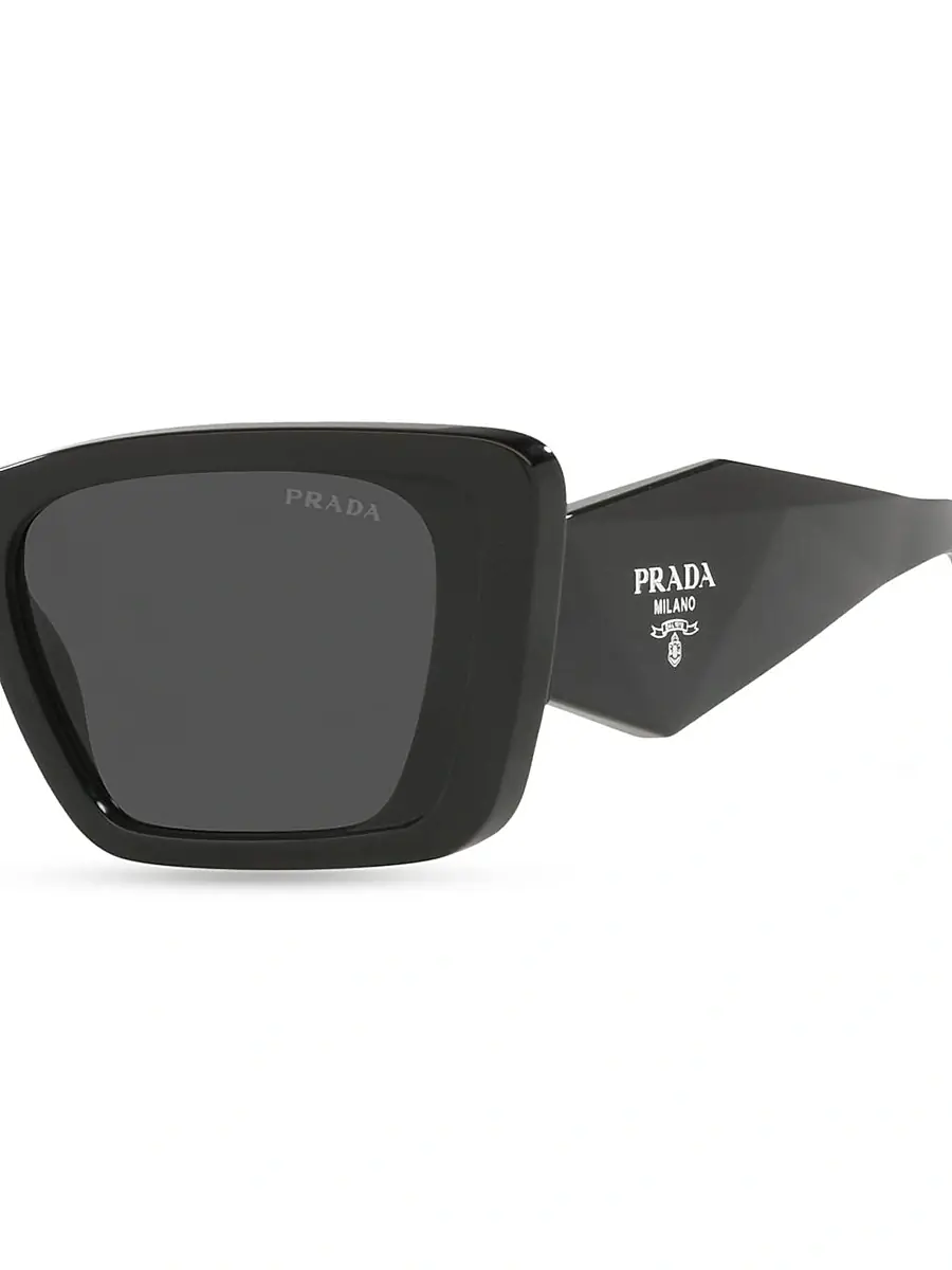 Prada Women's Symbole 51MM Rectangular Sunglasses | Thumbnail 3