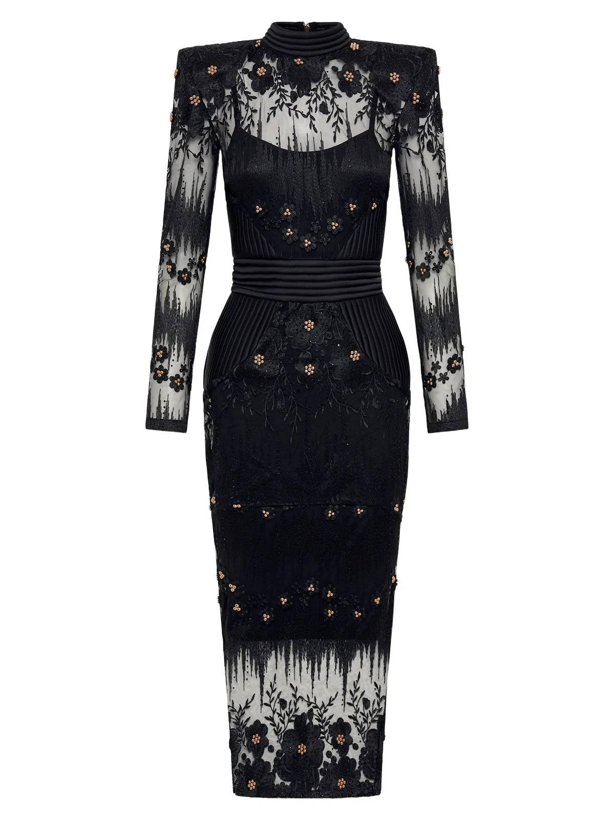 Women's L'Artiste Embellished Midi-Dress