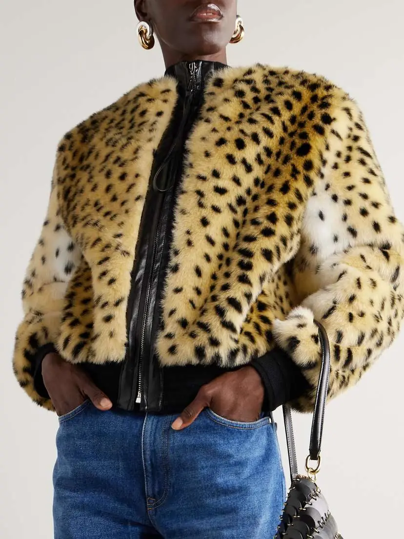 Rabanne Cheetah-print Faux-fur Jacket | Thumbnail 3
