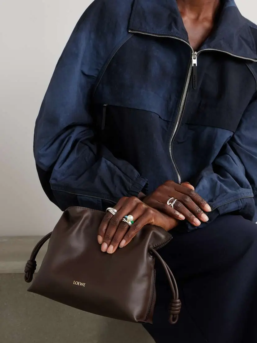 Loewe Flamenco Mini Leather Clutch | Thumbnail 2