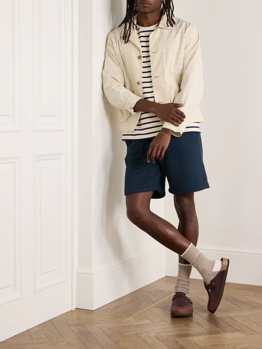 MR P. Straight-Leg Cotton and Modal-Blend Jersey Shorts - Men | Thumbnail 2 MR P. Straight-Leg Cotton and Modal-Blend Jersey Shorts - Men | Thumbnail 2