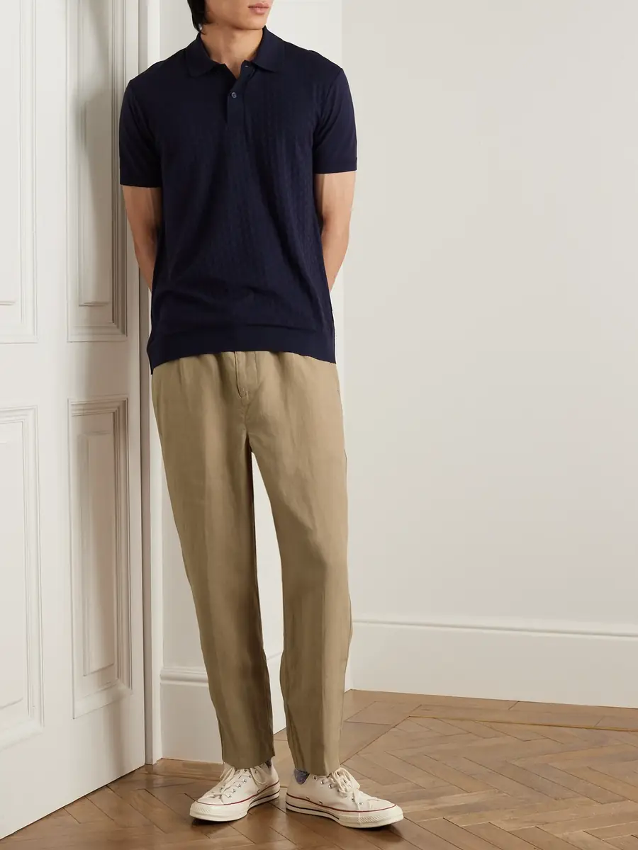 Orlebar Brown Alex Tapered Linen Drawstring Trousers - Men | Thumbnail 2 Orlebar Brown Alex Tapered Linen Drawstring Trousers - Men | Thumbnail 2