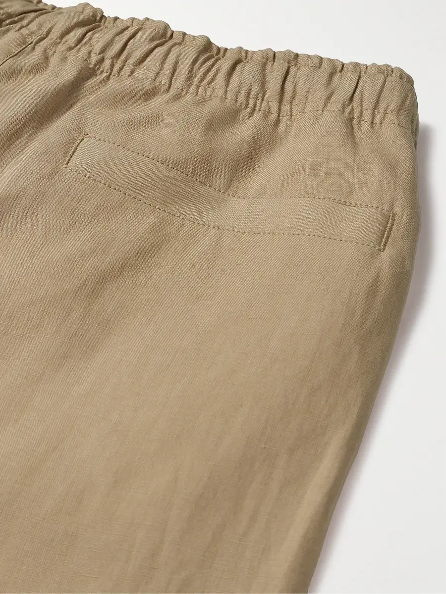 Orlebar Brown Alex Tapered Linen Drawstring Trousers - Men | Thumbnail 4 Orlebar Brown Alex Tapered Linen Drawstring Trousers - Men | Thumbnail 4