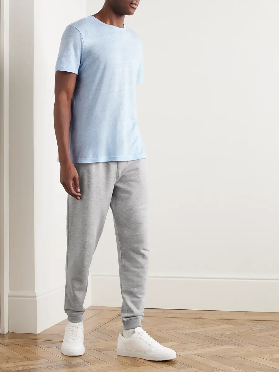 Derek Rose Quinn 1 Tapered Cotton and Modal-Blend Jersey Sweatpants - Men | Thumbnail 2 Derek Rose Quinn 1 Tapered Cotton and Modal-Blend Jersey Sweatpants - Men | Thumbnail 2