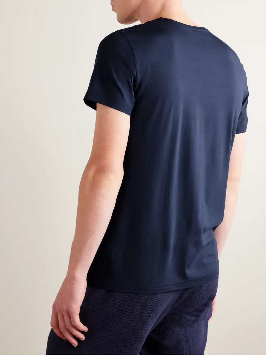 Derek Rose Basel Stretch Micro Modal Jersey T-Shirt - Men | Thumbnail 4