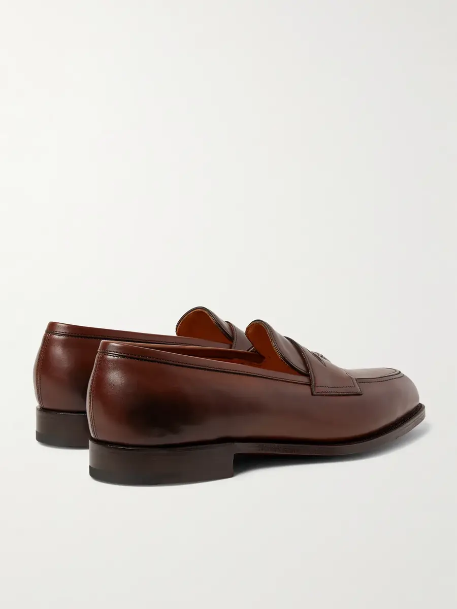 Edward Green Piccadilly Leather Penny Loafers - Men | Thumbnail 5