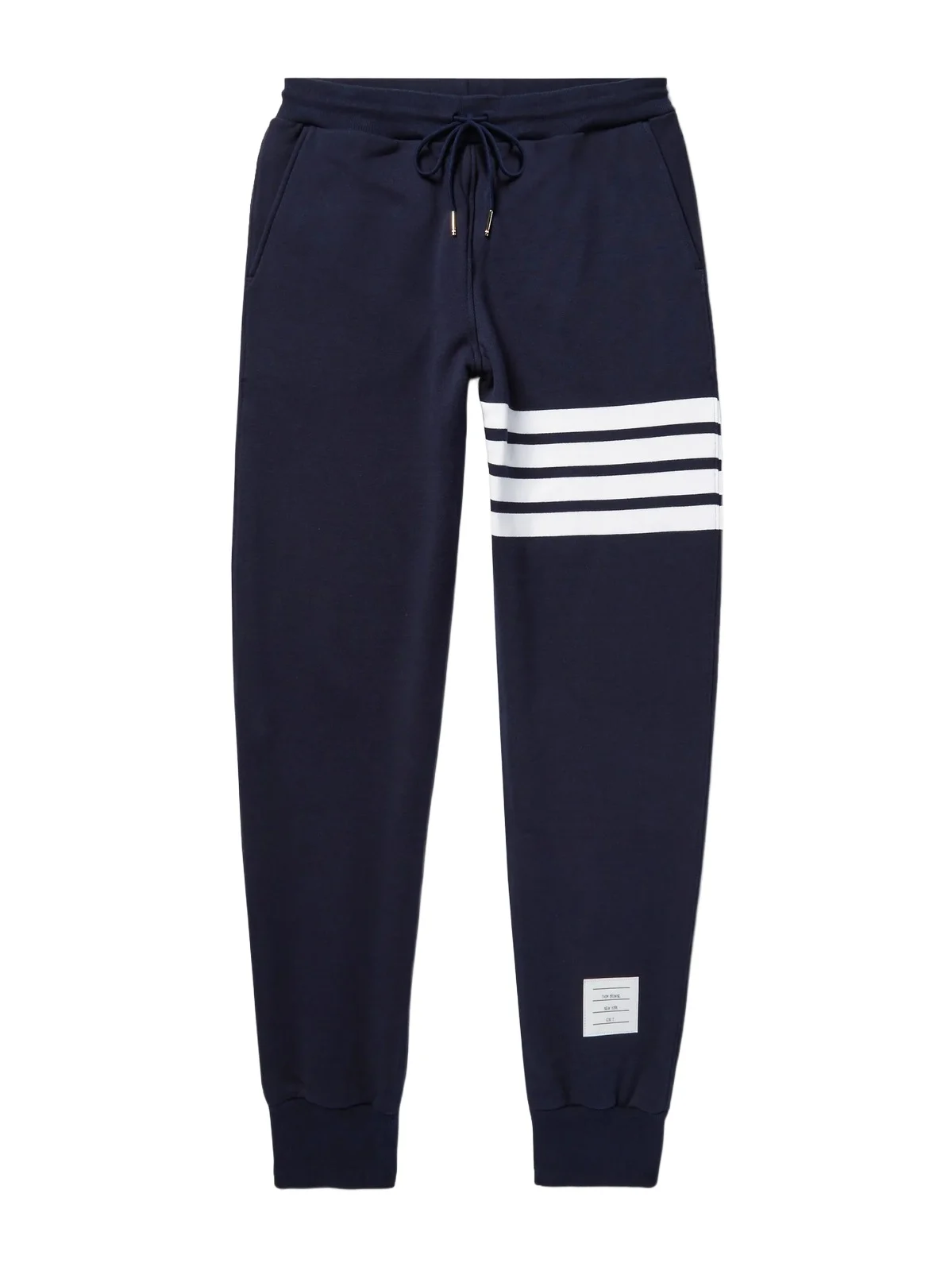 Tapered Striped Cotton-Jersey Sweatpants - Men