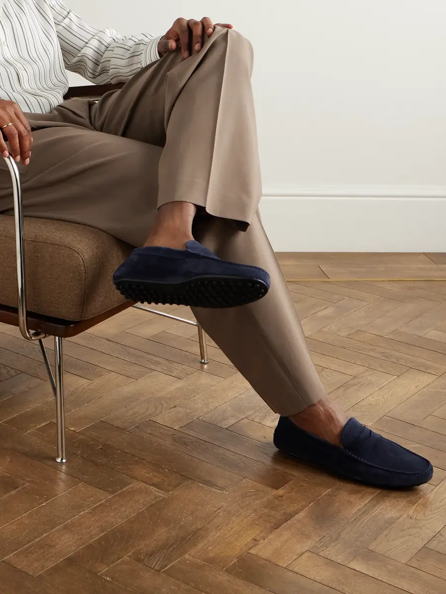 Tod's Gommino Suede Driving Shoes - Men | Thumbnail 2 Tod's Gommino Suede Driving Shoes - Men | Thumbnail 2