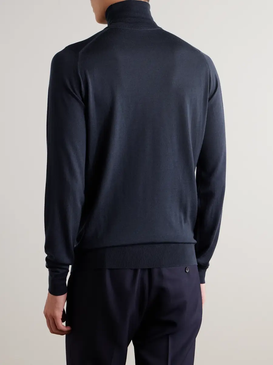 John Smedley Cherwell Merino Wool Rollneck Sweater - Men | Thumbnail 4 John Smedley Cherwell Merino Wool Rollneck Sweater - Men | Thumbnail 4