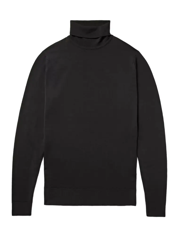 John Smedley Cherwell Merino Wool Rollneck Sweater - Men | Image 1 John Smedley Cherwell Merino Wool Rollneck Sweater - Men | Image 1