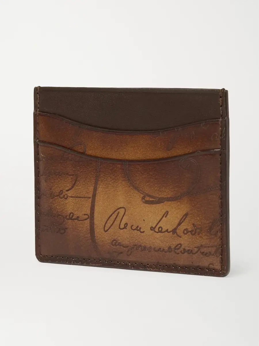Berluti Bambou Leather Cardholder - Men | Thumbnail 2