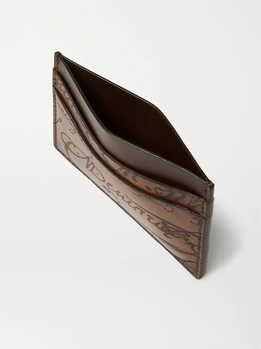 Berluti Bambou Leather Cardholder - Men | Thumbnail 4