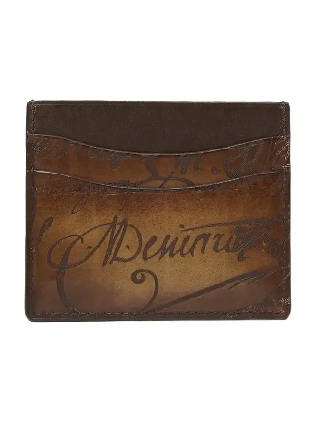 Bambou Leather Cardholder - Men Bambou Leather Cardholder - Men