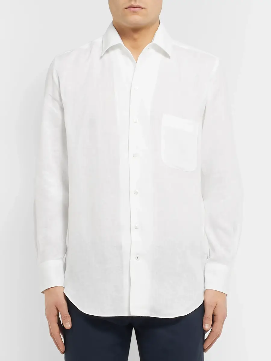 Loro Piana Arizona Linen Shirt - Men | Thumbnail 3