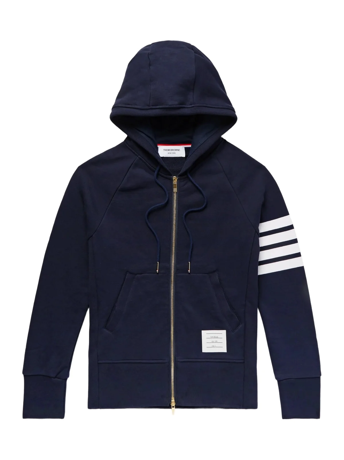 Slim-Fit Striped Loopback Cotton-Jersey Zip-Up Hoodie - Men