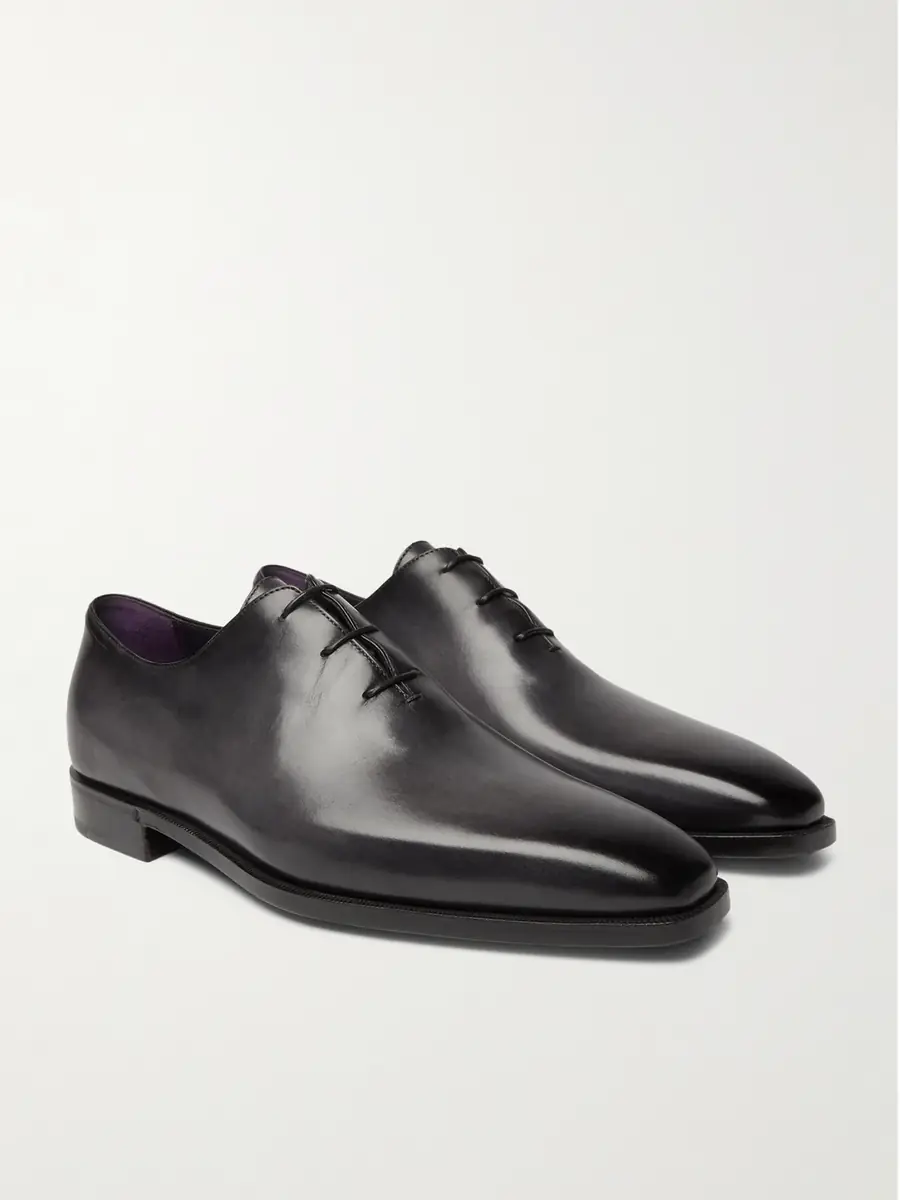 Berluti Leather Oxford Shoes - Men | Thumbnail 3