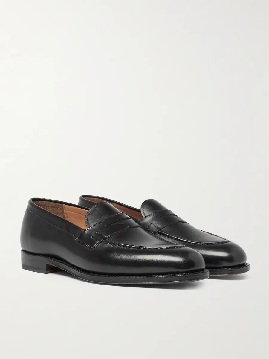 Grenson Lloyd Leather Penny Loafers - Men | Thumbnail 4