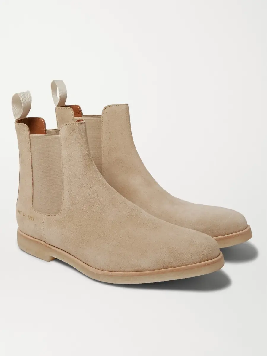 Common Projects Suede Chelsea Boots - Men | Thumbnail 3