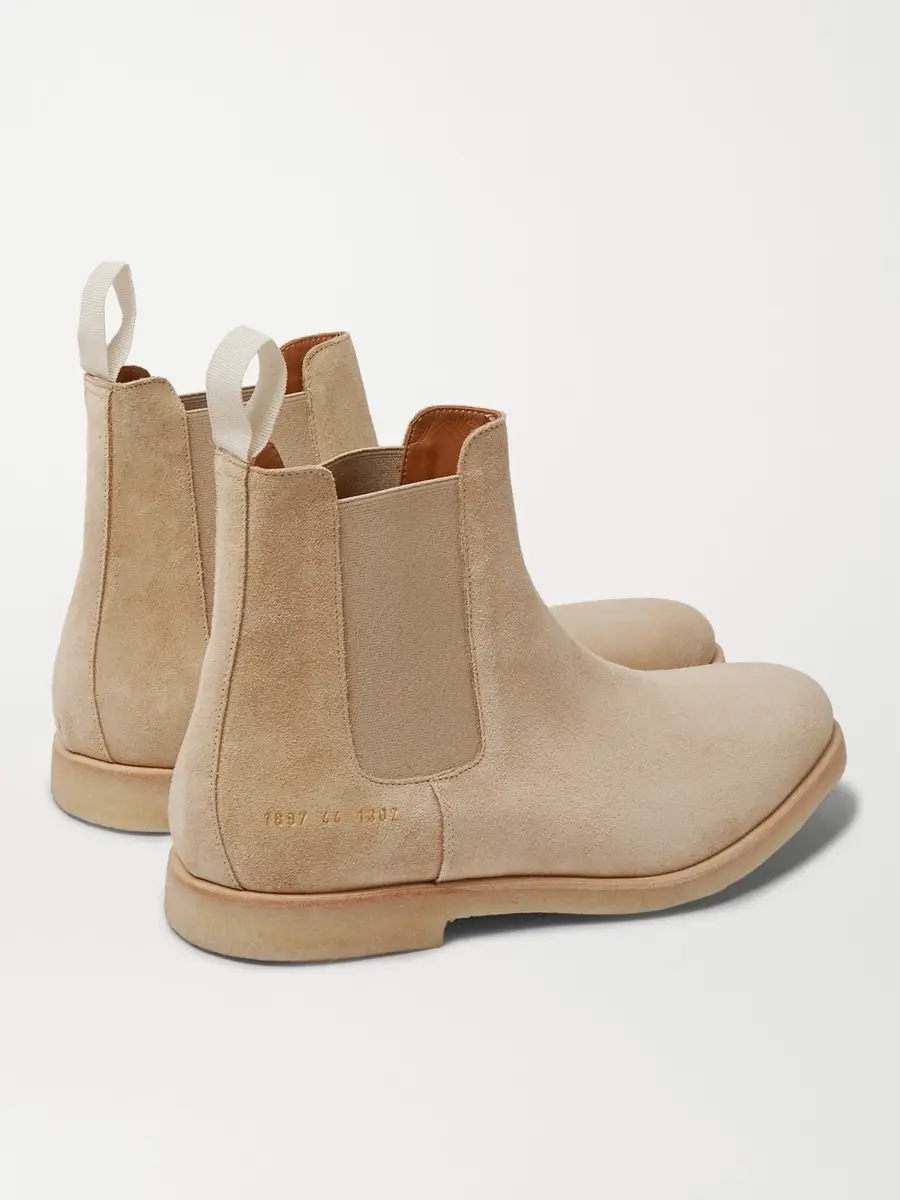 Common Projects Suede Chelsea Boots - Men | Thumbnail 4