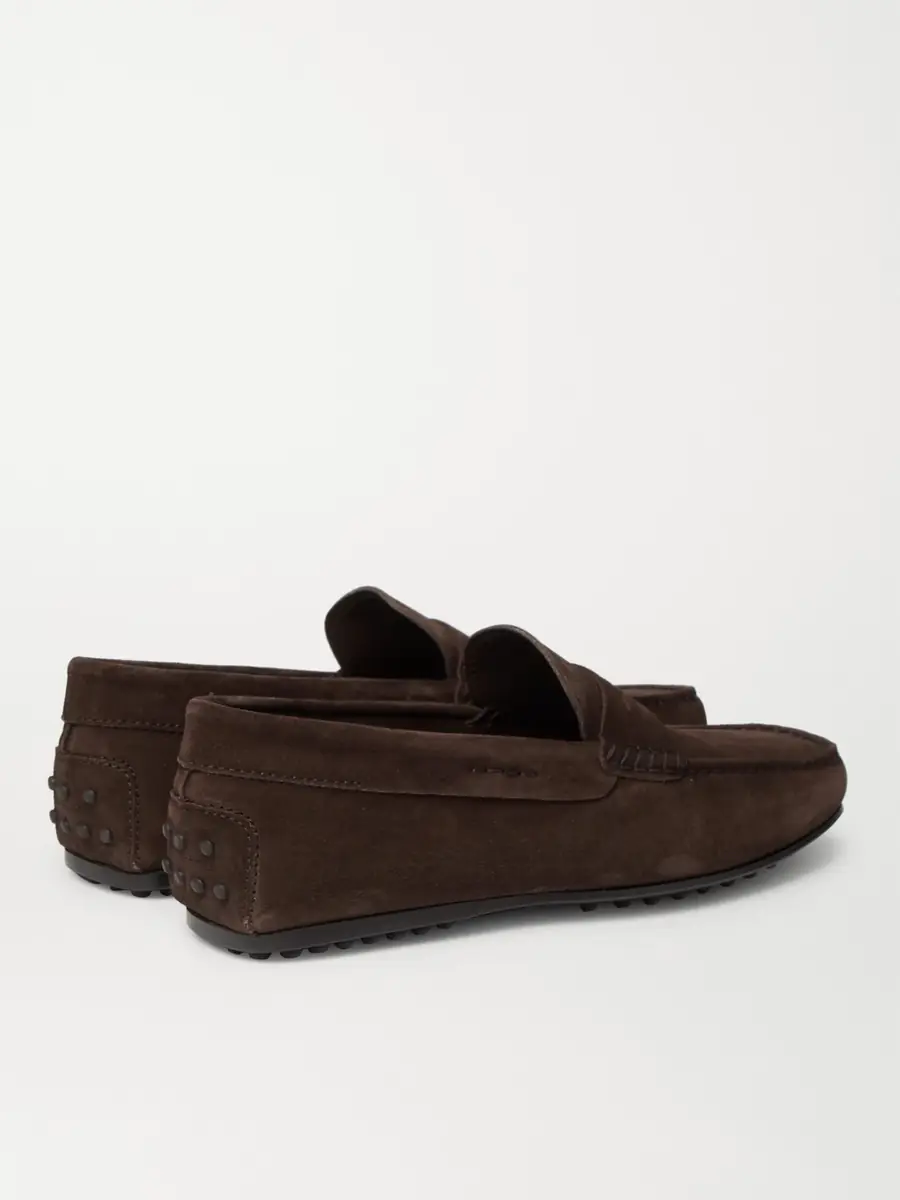 Tod's Gommino Suede Driving Shoes - Men | Thumbnail 4 Tod's Gommino Suede Driving Shoes - Men | Thumbnail 4